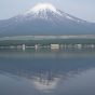 日本一の山を眺めながら