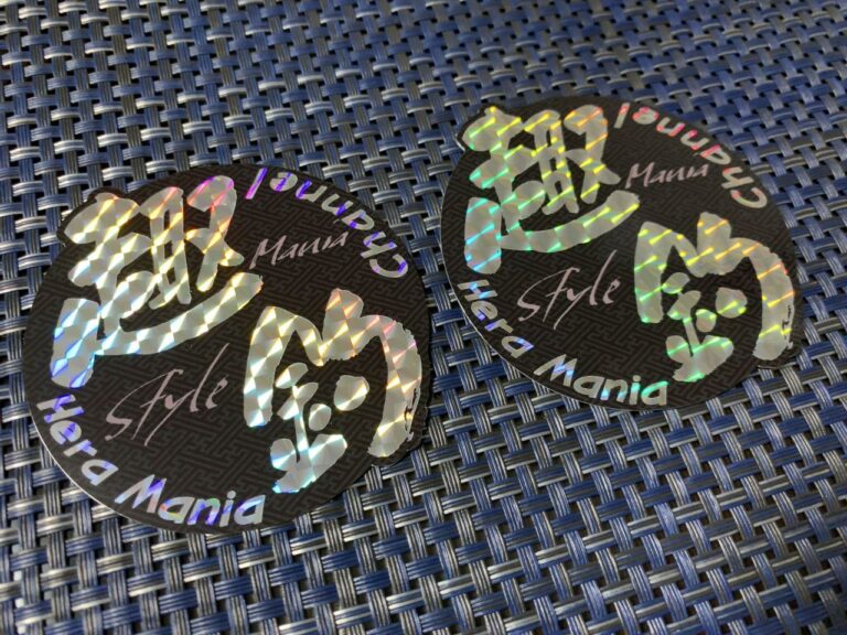 趣釣 – ManiaStyle ステッカー 販売開始!!